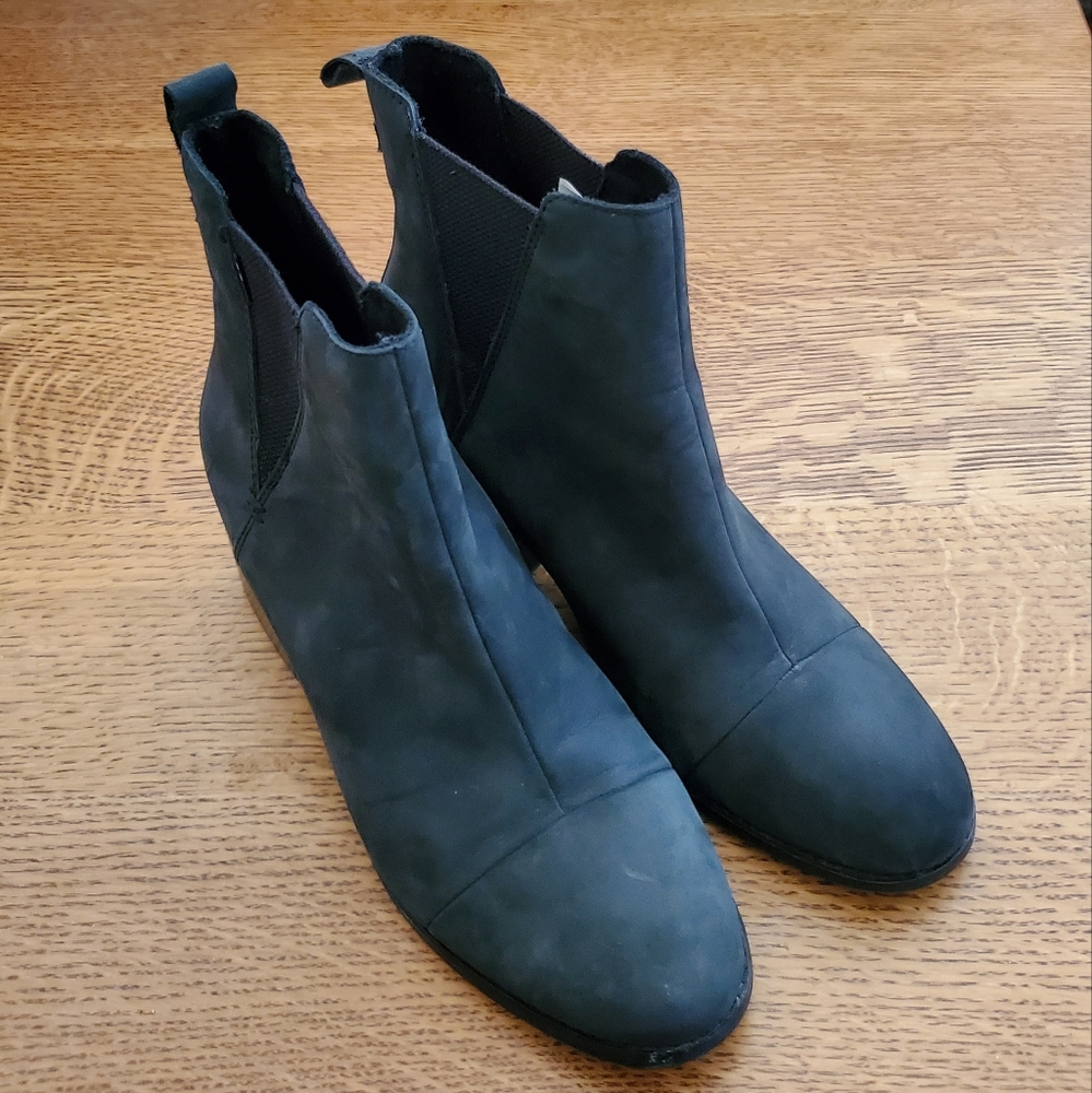 Toms Everly Faux Leather boots - black - Picture 7 of 8